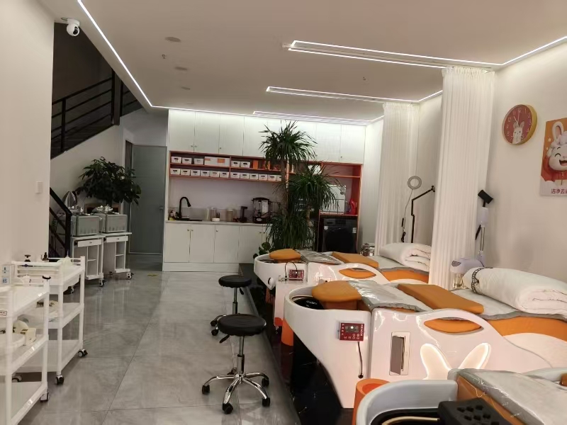 好运转（洗头洗脸吧）平湖吾悦广场美业美容店转让