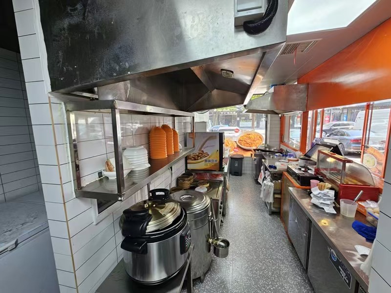 好运转(武太太锅贴)秀洲区五星菜场旁纯一层80㎡品牌小吃店转让