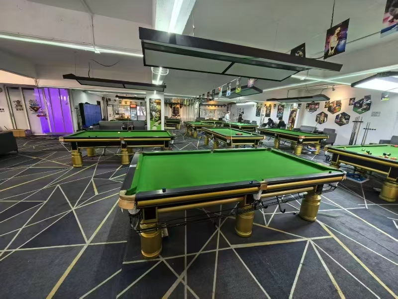 好运转(颖龙台球棋牌)南湖区大桥品美酒店公寓小区门口600平精装台球厅转让