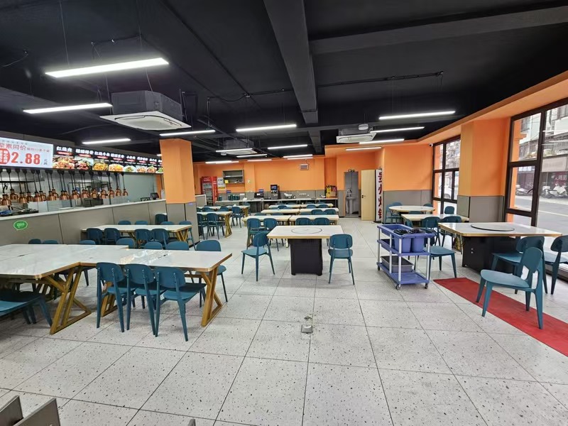 好运转（烟火小厨）纯一层170㎡精装餐饮店转让、快餐.中餐.小炒.夜宵.都可以做