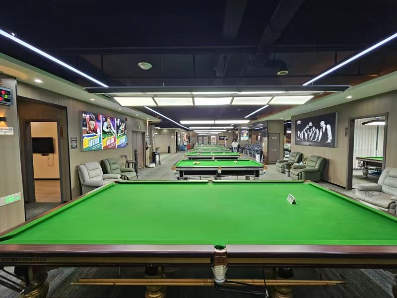 好运转（永利台球俱乐）嘉善城区营业中经营4年760㎡精装台球厅转让