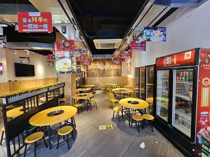 好运转（烟火巷.市井羊肉馆）工业重镇.凯旋路主街纯一层200㎡餐饮店转让