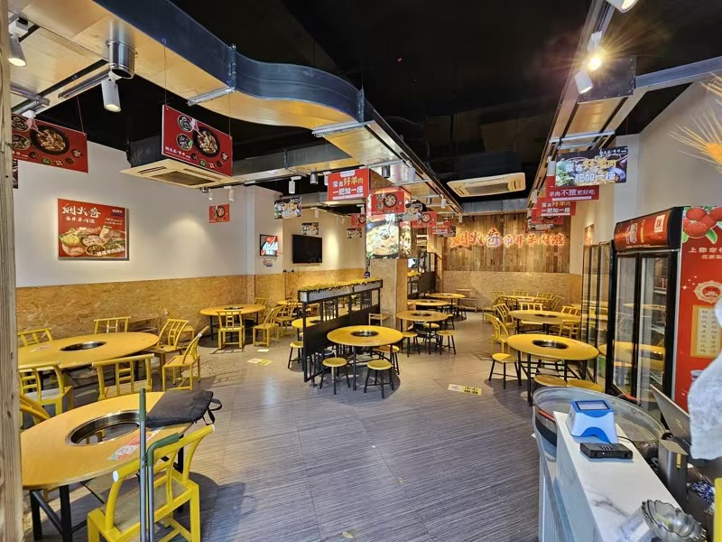 好运转（烟火巷.市井羊肉馆）工业重镇.凯旋路主街纯一层200㎡餐饮店转让