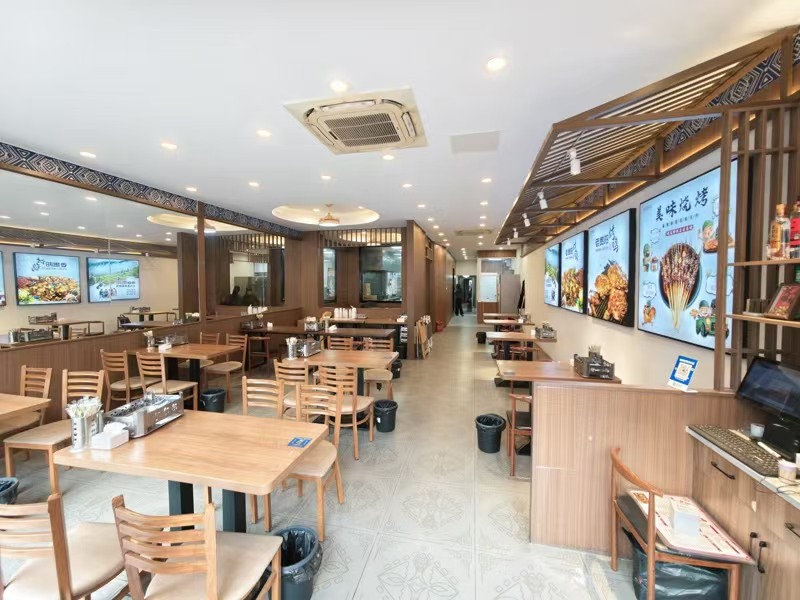 好运转（小九烧烤）纯一层115㎡烧烤店转让、火爆营业中