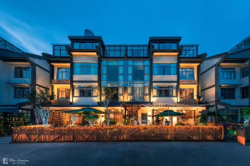 好运转（源壹.艺术民宿）5A景区附近16间客房 &nbsp;民宿出租 、1楼是餐厅+后花园