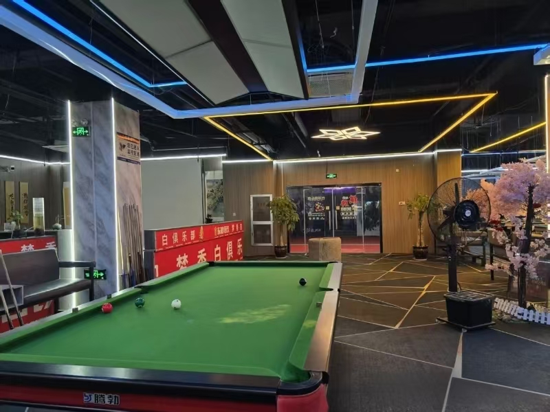 好运转（梦香白俱乐部）海盐繁华地段1000平台球室转让