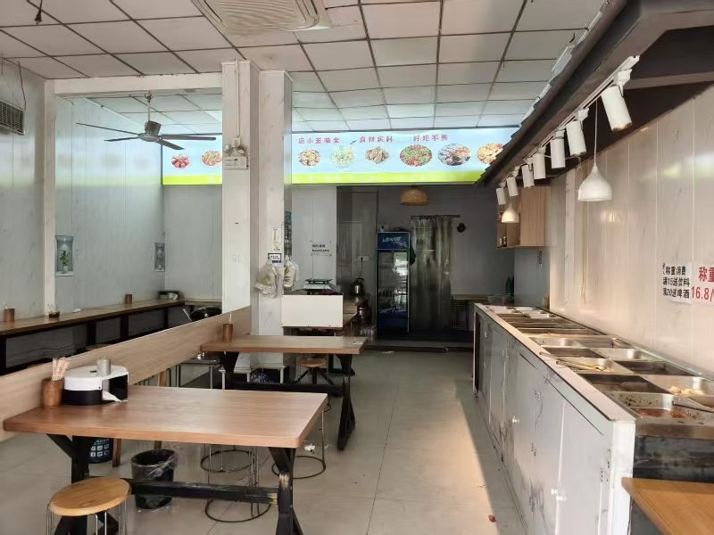 好运转（百姓食堂中式快餐）海宁小区大门口旁快餐店转让