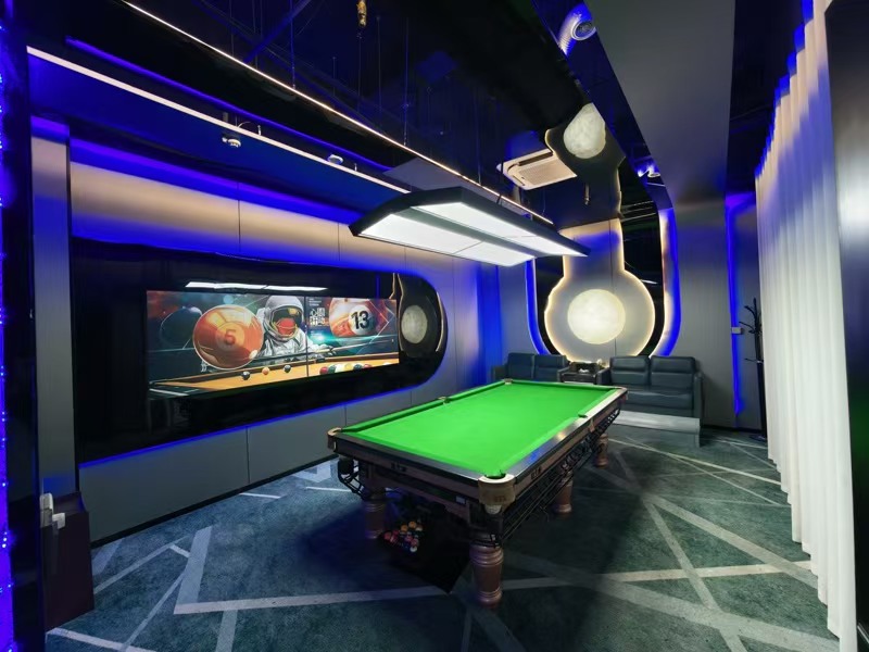 好运转（星牌台球俱乐部）海宁洛隆路餐饮专区700㎡台球厅转让