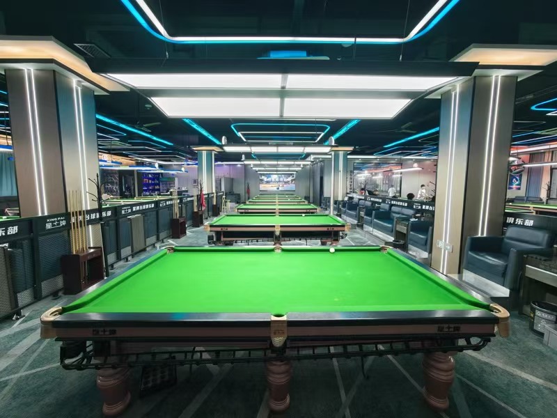 好运转（星牌台球俱乐部）海宁洛隆路餐饮专区700㎡台球厅转让