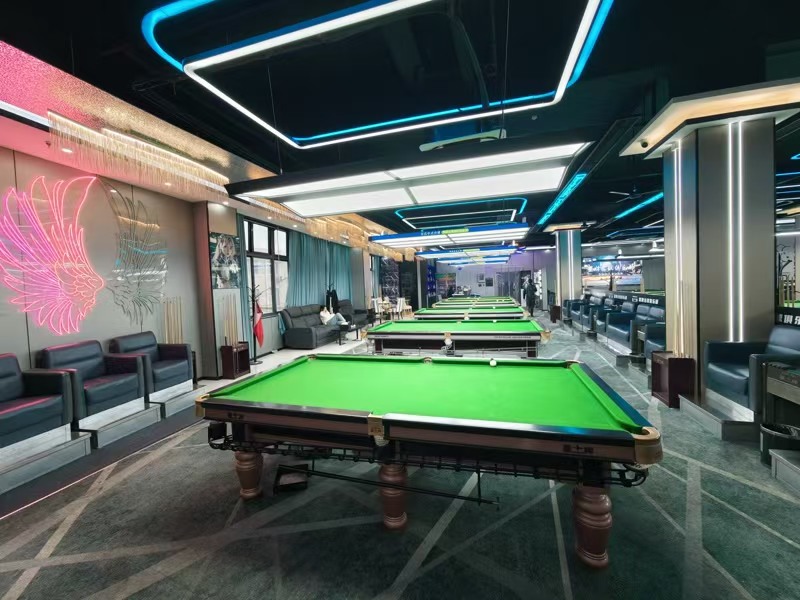 好运转（星牌台球俱乐部）海宁洛隆路餐饮专区700㎡台球厅转让