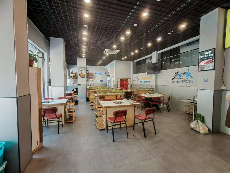好运转（阿勇干锅火锅）桐乡屠甸路四间大门面餐饮店转让