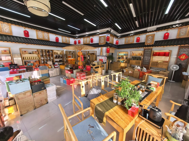 好运转（三喜茶礼）濮院双小区门口双门头茶礼店转让