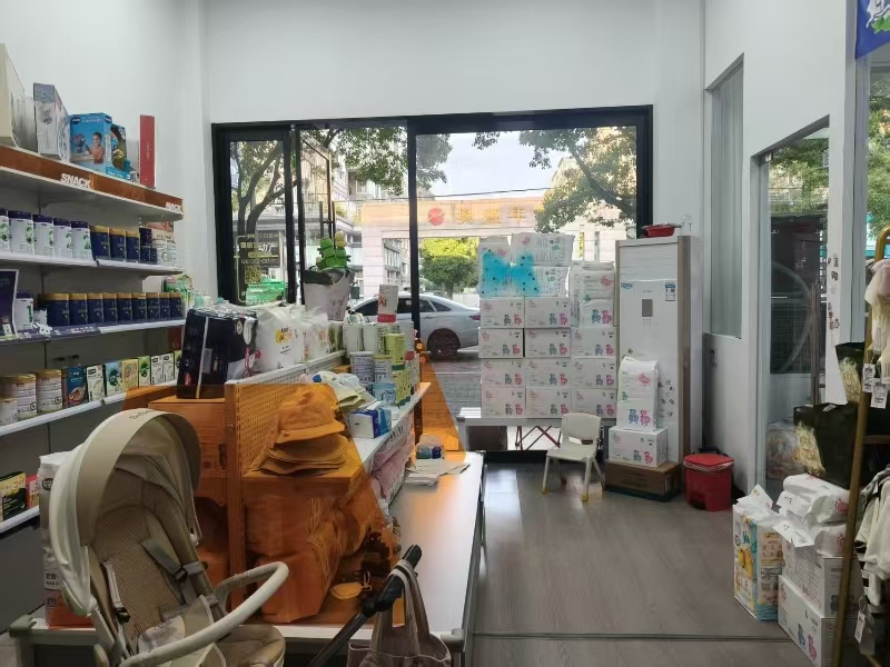 好运转（沅气宝宝母婴店）桐乡大型小区对面母婴店转让可空转