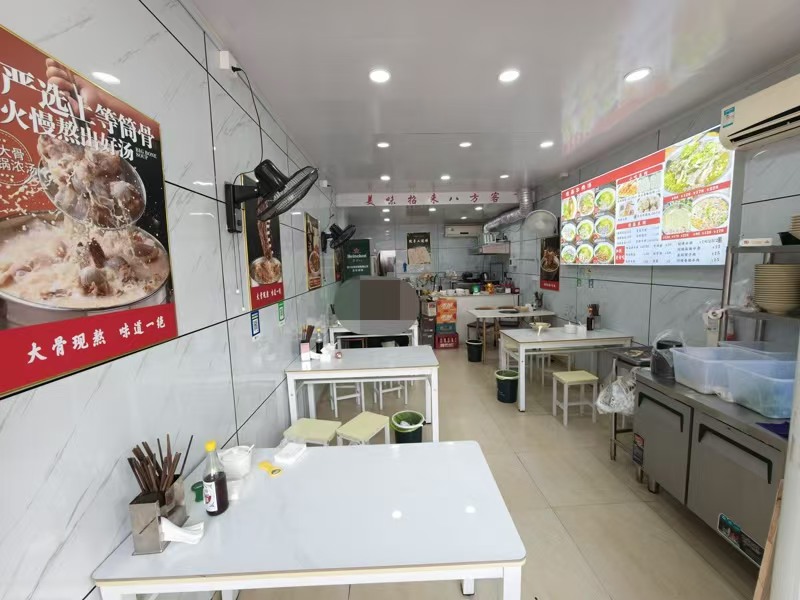 好运转(淮南牛肉汤)菜场门口旁、小区门口旁60㎡小吃店转让