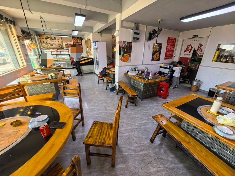 好运转（容嬷嬷烧烤地锅鸡）嘉善县永星新村主街餐饮店转让