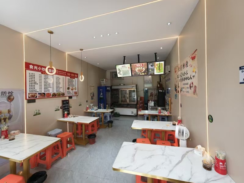 好运转（食光小炒）工业厂区门口小炒店转让、餐饮业不限