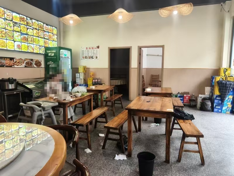 好运转（家味小厨）桐乡工业区旁餐饮店转让三间门面