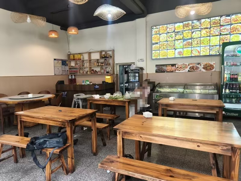 好运转（家味小厨）桐乡工业区旁餐饮店转让三间门面