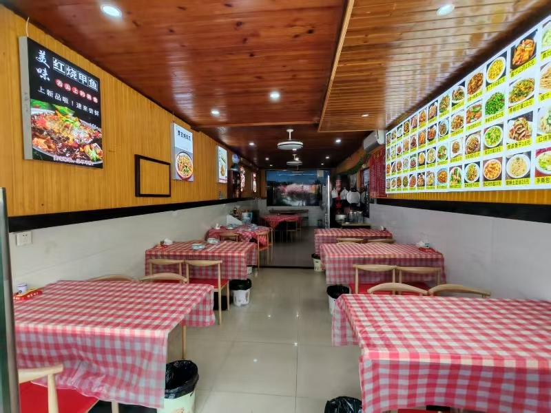 好运转（江西土菜馆）嘉善工业园区旁、毛家小区60平方餐饮店转让