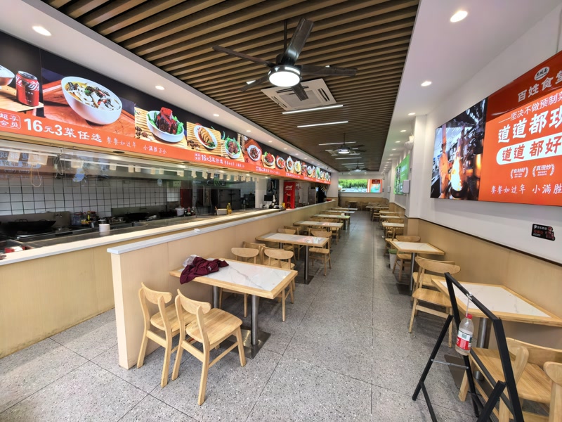 好运转（百姓食堂）濮院永乐菜市场门口快餐店转让