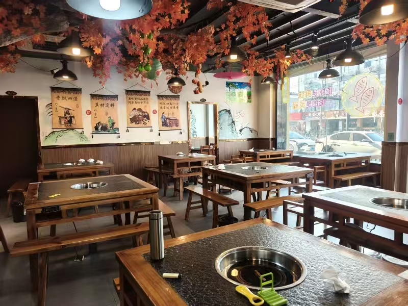 好运转(福鑫烧鸡公)洪合镇220平纯1楼餐饮店转让