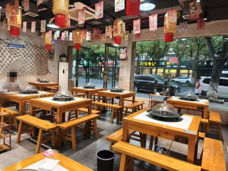 好运转(凯旋贵州火油烙锅)桐乡夜宵一条街餐饮店转让